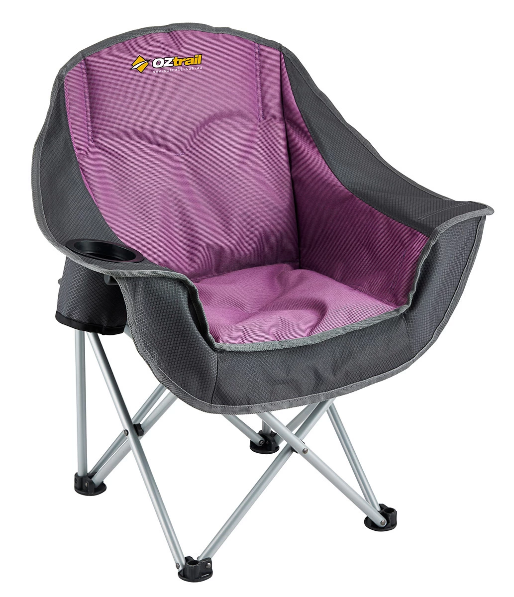 OZtrail Moon Chair Junior Purple