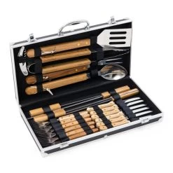 Campfire BBQ Tool & Cutlery Set - 22PC