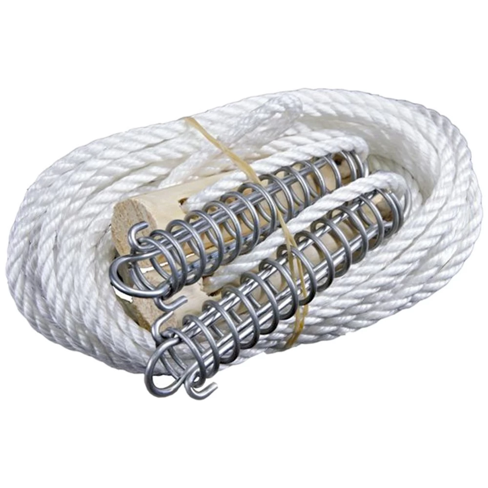 Supex Double Guy Rope With Wood Runners And Springs