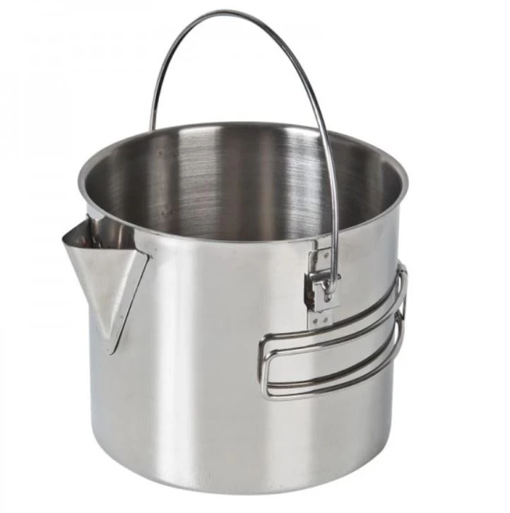 Campfire Billy Style Kettle 750ml Stainless Steel - Image 2