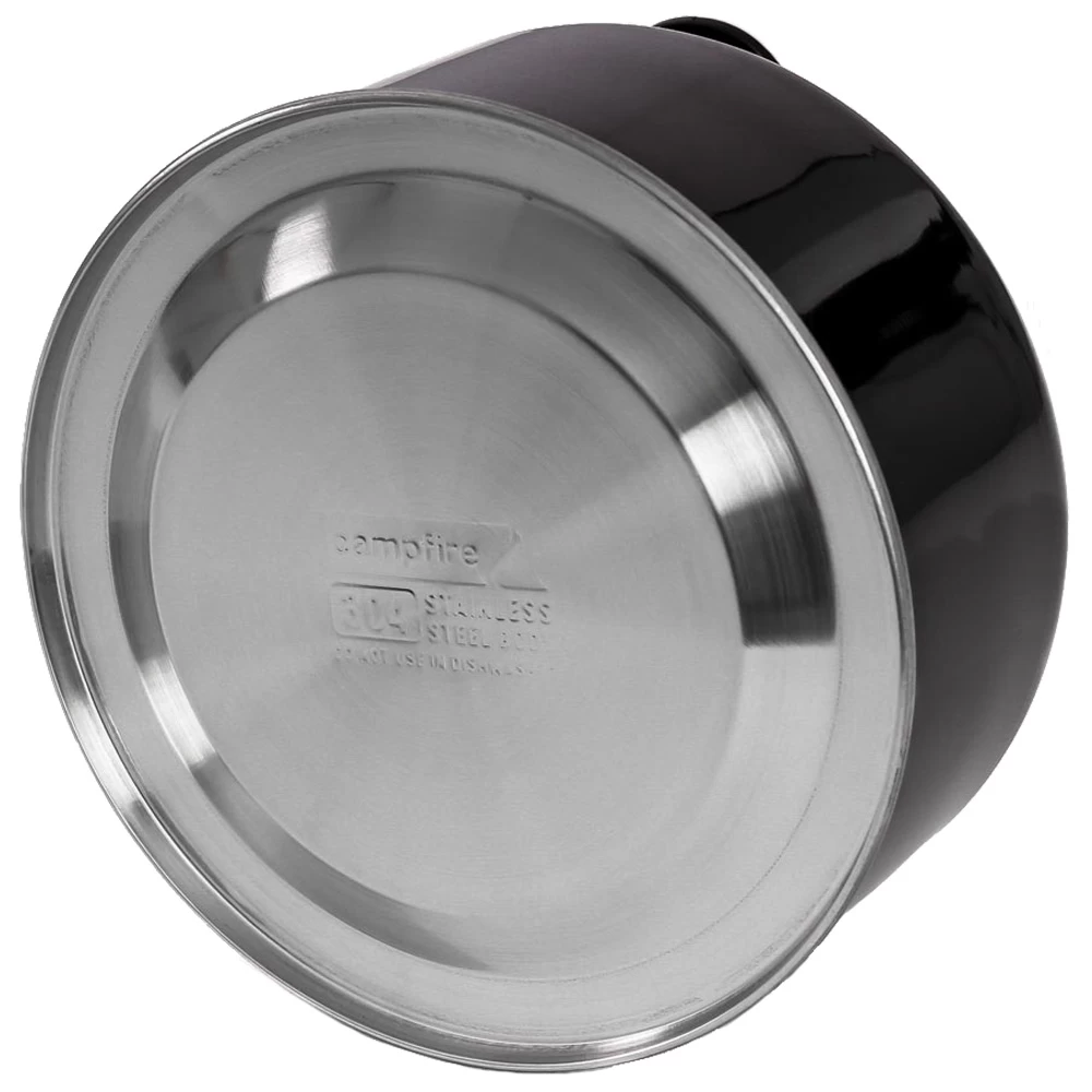 Campfire 2L Stainless Steel Whistling Kettle Black - Image 2