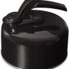 Campfire 2L Stainless Steel Whistling Kettle Black