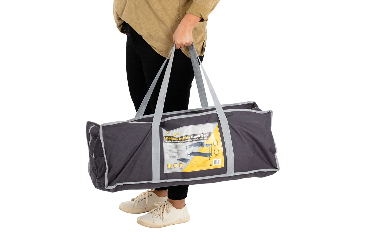 OZtrail Deluxe Double Bunk Bed - Image 6