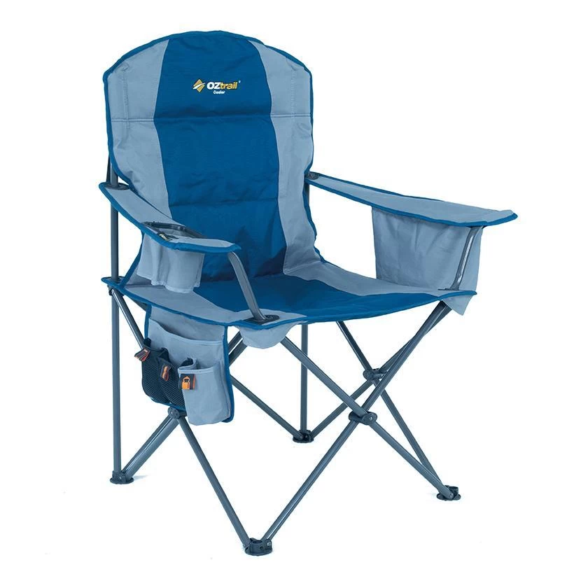 Oztrail Cooler Arm Chair - Blue - Image 2