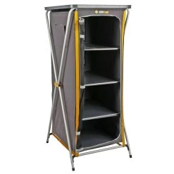 OZtrail Deluxe Folding 4 Shelf Cupboard