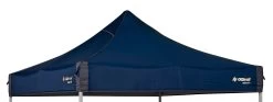 OZtrail Deluxe Gazebo Canopy 2.4 Blue