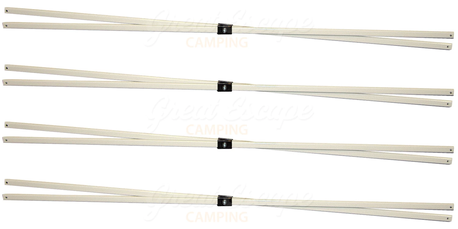 OZtrail Gazebo Scissor Action Strut 4 Pack