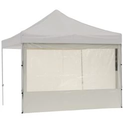 OZtrail Gazebo 3.0 Wall Solid PVC Window White