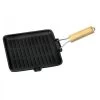 Campfire Frypan 24cm Square Cast Iron Folding Handle