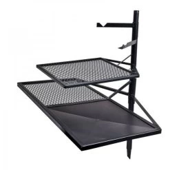 Campfire Swing Arm Cooking Grill Combo BBQ