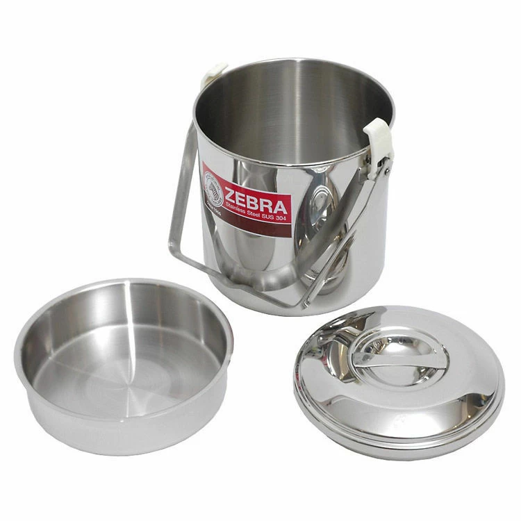 Zebra Stainless Steel Billy 14cm