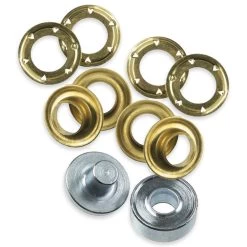 Oztrail Eyelet Tool And 10 Eyelets Set - Size #6